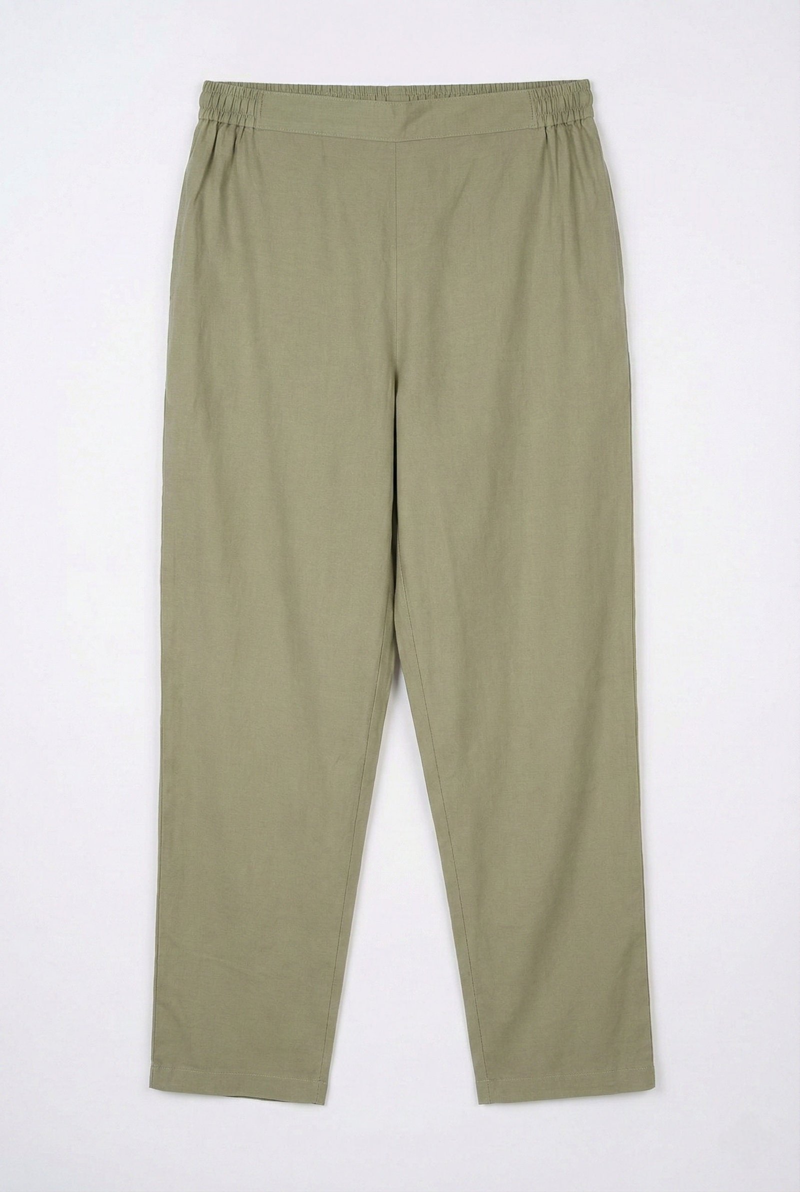 Light Grey Muslin Hand Embroidered Two Piece Set - Image 6